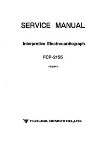 fukuda-denshi-fcp-2155-ecg-service-manual