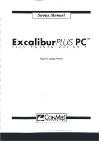 conmed_excalibur_plus_pc_icu_-_service_manual